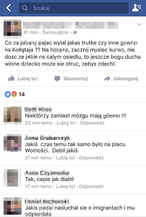 Mieszkanka: Kto przerwie ten mierdzcy horror? W internecie zawrzao po kolejnym ataku preparatem na dziki!