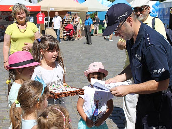 DM i Jarmark Jakubowy z szczeciskimi policjantami