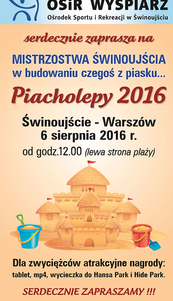 Prawdziwe arcydziea z piasku zagoszcz na play. Piacholepy 2016 ju 6 sierpnia