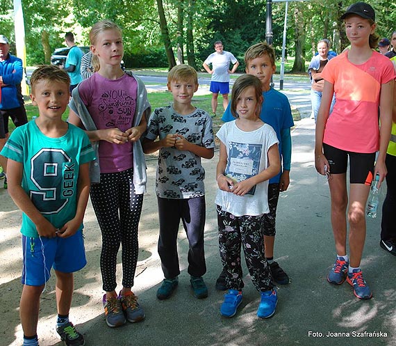 To ju 5. parkrun - uczestniczyli biegacze z wielu zaktkw Polski