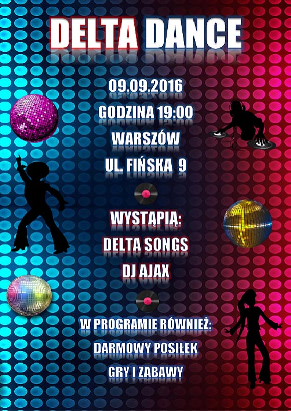 Na Warszowie szykuje si nieza impreza! Delta Dance startuje ju 9 wrzenia!