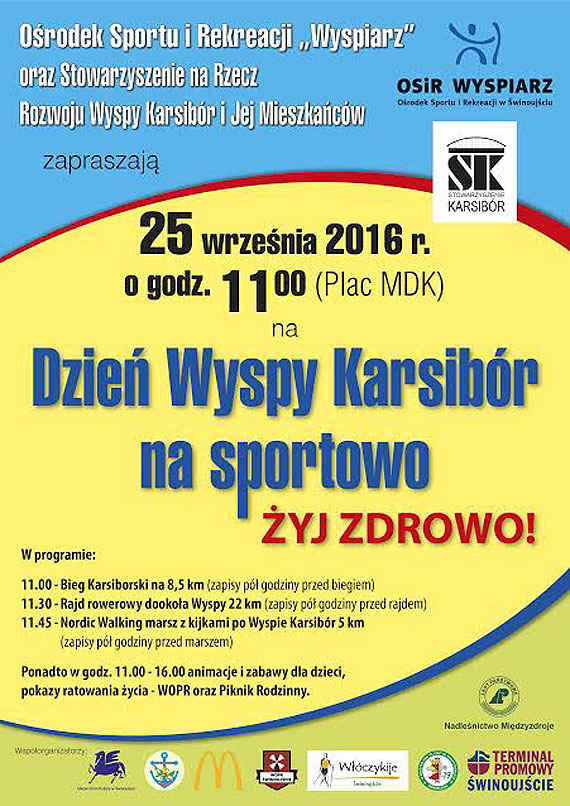 Dzie Wyspy Karsibr na sportowo. yj zdrowo!