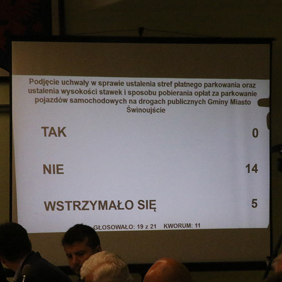 winoujcie nie rozszerzy strefy patnego parkowania. Totalna krytyka prezydenckiego projektu w Radzie Miasta