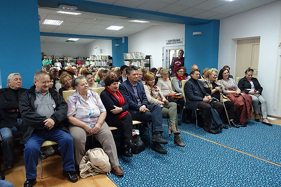 Jerzy Bralczyk i Micha Ogrek na spotkaniu w bibliotece. Zobacz film!