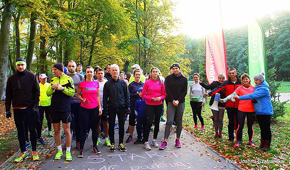 Szesnasty parkrun ju za nami. Jesienny, soneczny poranek zgromadzi na starcie 57 zawodnikw