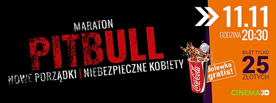 Sensacyjny maraton z filmami PITBULL 