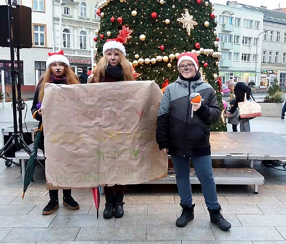 Modzie zbieraa pienidze na prezenty dla bezdomnych zwierzt!