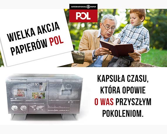 Co pozostawimy po sobie przyszym pokoleniom? Rusza akcja „Wiadomoci do przyszoci” zorganizowana przez mark Papiery POL