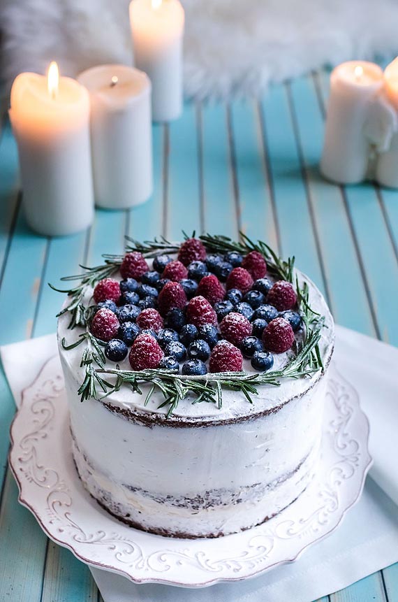 PRZEPIS: walentynkowy naked cake w 15 minut