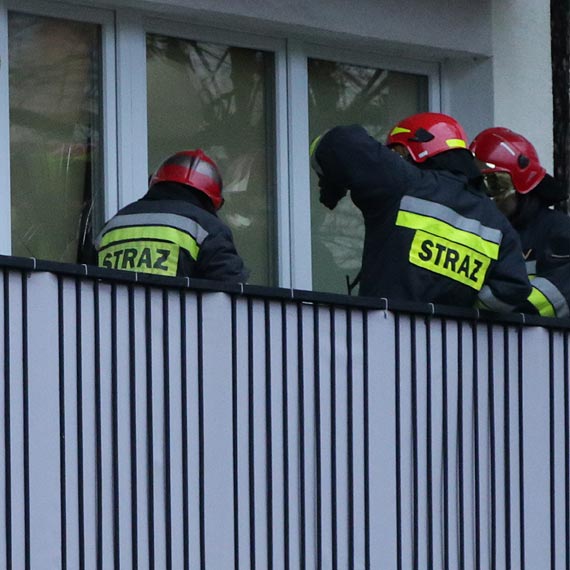 Ocalia go czujno i szybka akcja straakw, policji i ratownikw