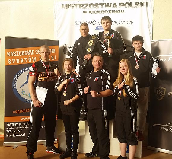 Sze medali zdobyli zawodnicy Pomorza winoujcie na Mistrzostwach Polski w Kickboxingu