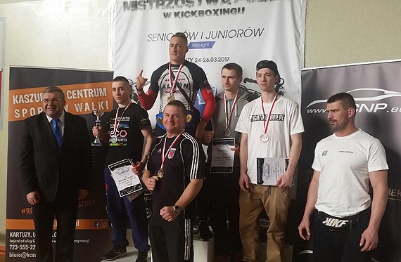 Sze medali zdobyli zawodnicy Pomorza winoujcie na Mistrzostwach Polski w Kickboxingu