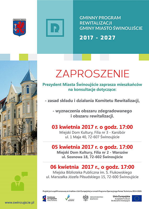 Ruszyy konsultacje w sprawie rewitalizacji winoujcia. Prezydent zaprasza na spacery studyjne