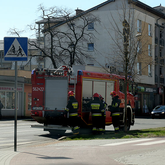 Na Grunwaldzkiej zapali si mietnik