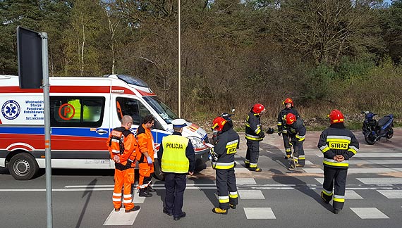 Na Ludzi Morza zderzyo si dwch motorowerzystw. Jak si okazao, byli pod wpywem alkoholu