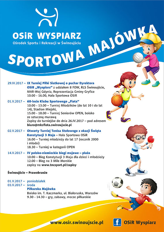 Sportowa Majwka z OSiR Wyspiarz!