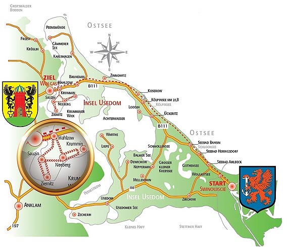 Zapisy na Midzynarodowy Maraton winoujcie - Wolgast