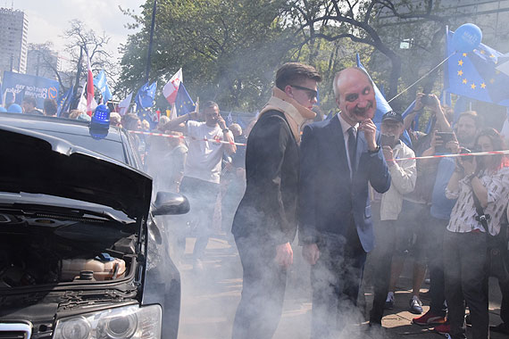 Przemaszerowali w protecie. Zobacz fotorelacj z sobotniego Marszu Wolnoci