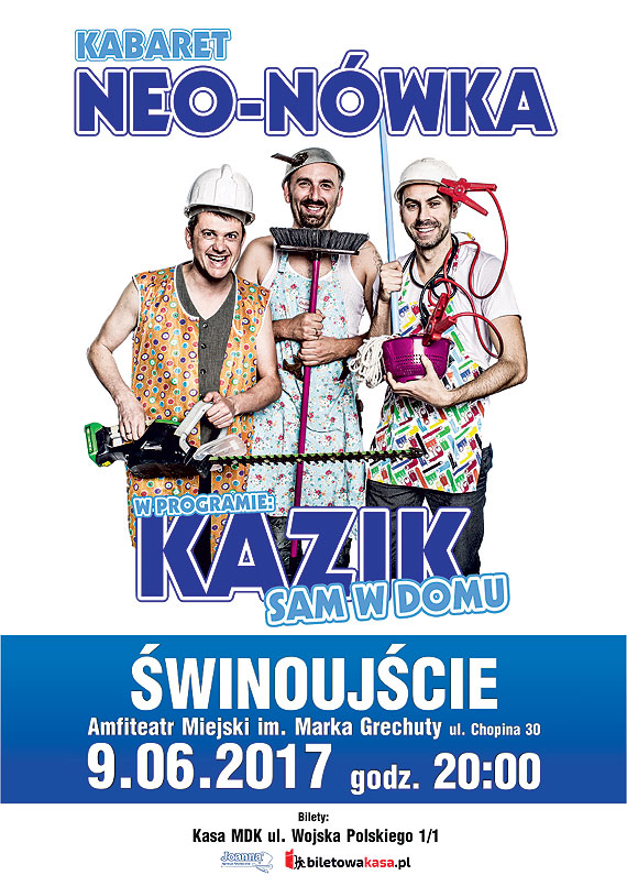 W czerwcu, Kabaret Neonwka wystpi w winoujciu!