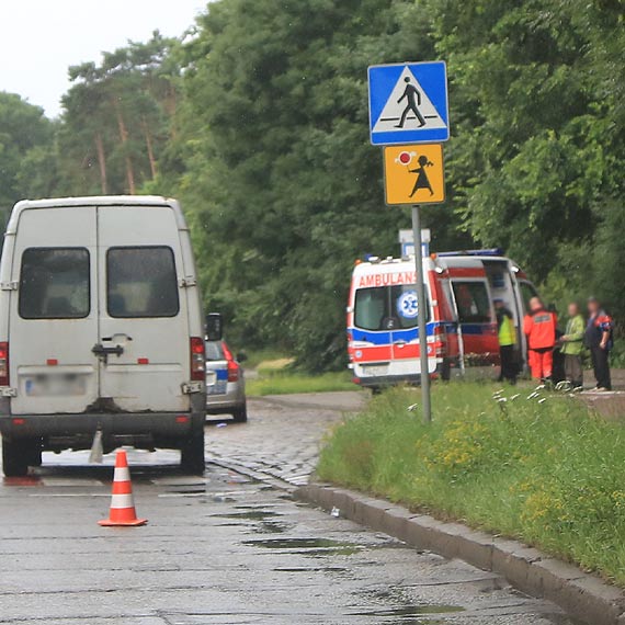 Kobieta zostaa potrcona na przejciu. Kierowca odpowie przed Sdem