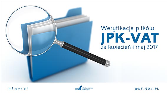 Weryfikacja plikw JPK_VAT za kwiecie i maj 2017