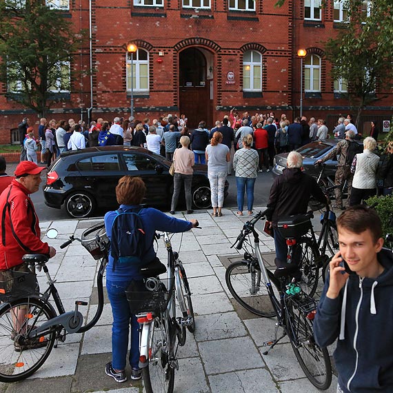 winoujcianie doczyli do protestw w obronie Sdu Najwyszego