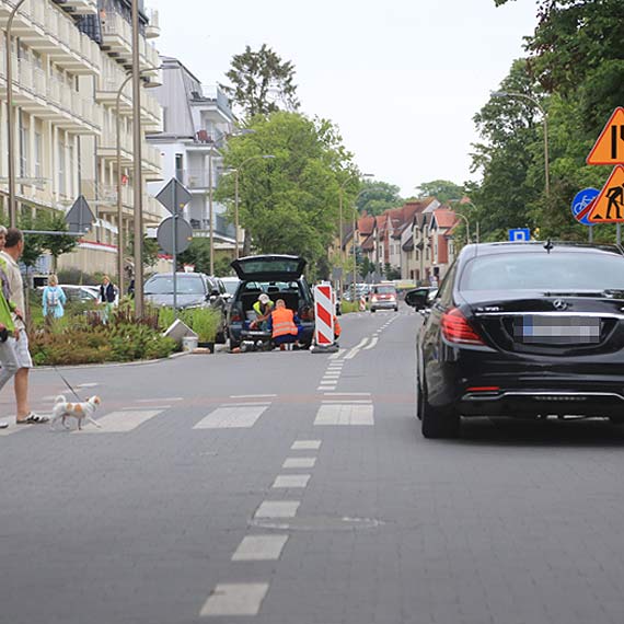 Kolejne usterki na Sowackiego. Znw jest problem z nawierzchni