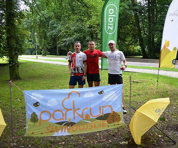 55. parkrun - Fizjoterapeuci wsparli biegaczy