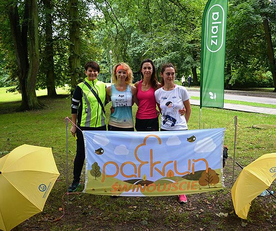 55. parkrun - Fizjoterapeuci wsparli biegaczy