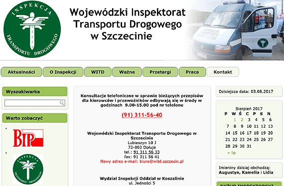 Zastpca Wojewdzkiego Inspektoratu Transportu Drogowego: Przewonik niemiecki ma zezwolenie i jest ono wane do 2022 roku