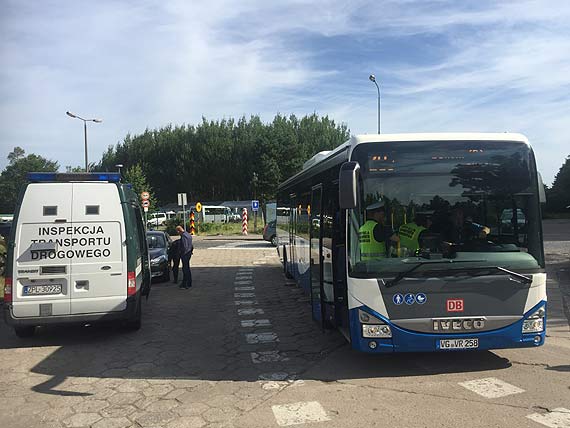 Inspekcja Transportu Drogowego skontrolowaa niemieckie autobusy. Nie stwierdzono adnych nieprawidowoci! Zobacz film!