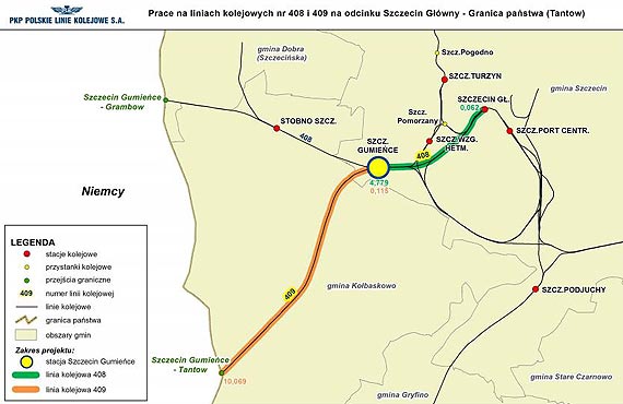 140 mln z na popraw pocze ze Szczecina w kierunku Berlina 