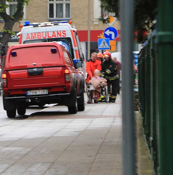 Poar w orodku wypoczynkowo - rehabilitacyjnym „Jantar”. 2 osoby w szpitalu