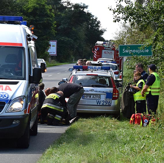 Suby odnalazy rannego mczyzn niedaleko torw! Akt desperacji, czy nieszczliwy wypadek?