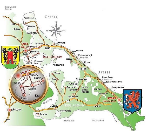 Ju 2 wrzenia biegacze pobiegn w Maratonie winoujcie- Wolgast. Kierowcy musz przygotowa si na utrudnienia