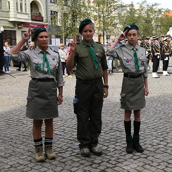 Na Placu Sowiaskim uczczono 78. rocznic wybuchu II wojny wiatowej