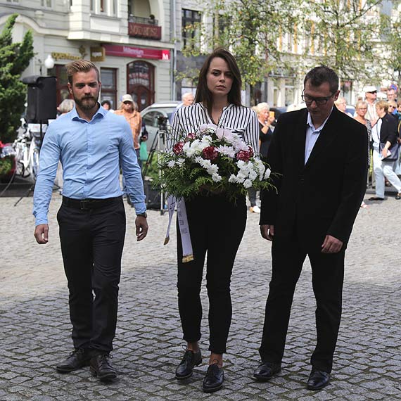 Na Placu Sowiaskim uczczono 78. rocznic wybuchu II wojny wiatowej