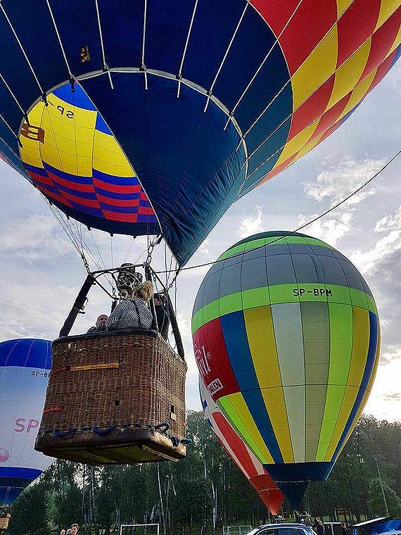 Tego jeszcze nie byo. Wielkie balony nad pla!