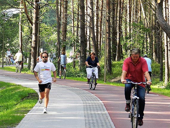 Na trasie Świnoujście/Niemcy. Ponad pół miliona rowerzystów w 4,5 miesiąca!