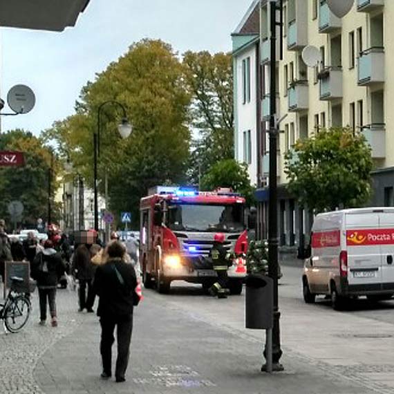 Kby dymu w pasau handlowym! 1 osoba poszkodowana!