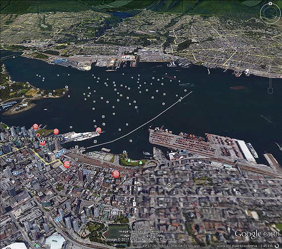W Vancouver w centrum miasta te przeadowuj siark. Czytelnik: Tam nikomu to nie przeszkadza