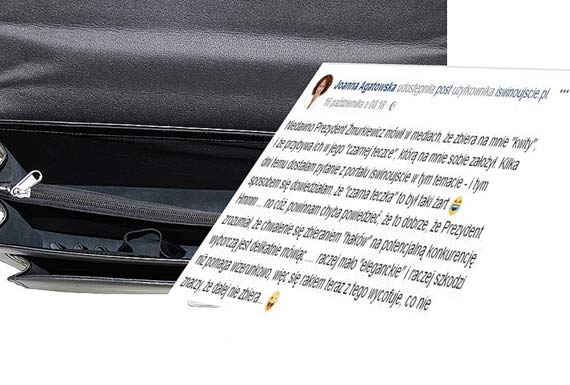 Agatowska nic nie robi sobie z politycznych pogróżek Żmurkiewicza i poucza prezydenta