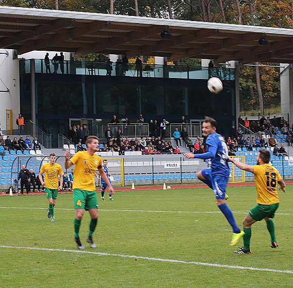 Zbyt nerwowo Flota - Chemik Police 0-1 (0-1) 