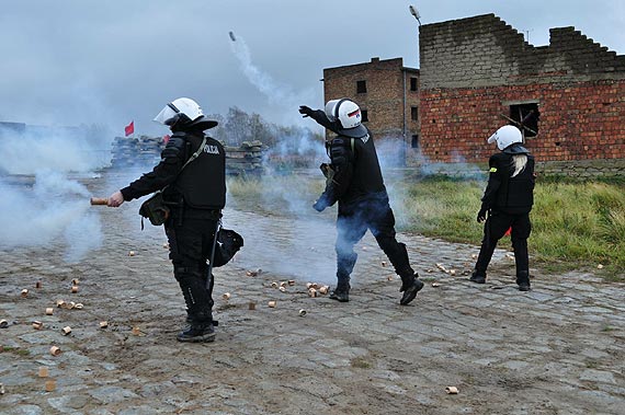 wiczenia na poligonie w Wdrzynie