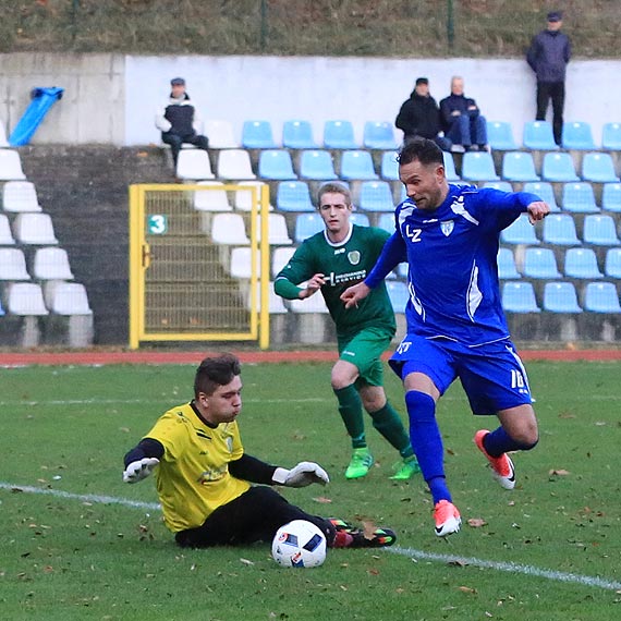 Staniszewski jak piła tarczowa. Flota - Dąb Dębno 5-2 (2-1)