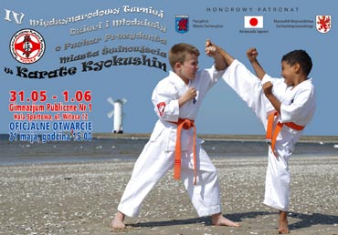 IV Midzynarodowy Turniej Dzieci Modziey w Karate Kyokushin o Puchar