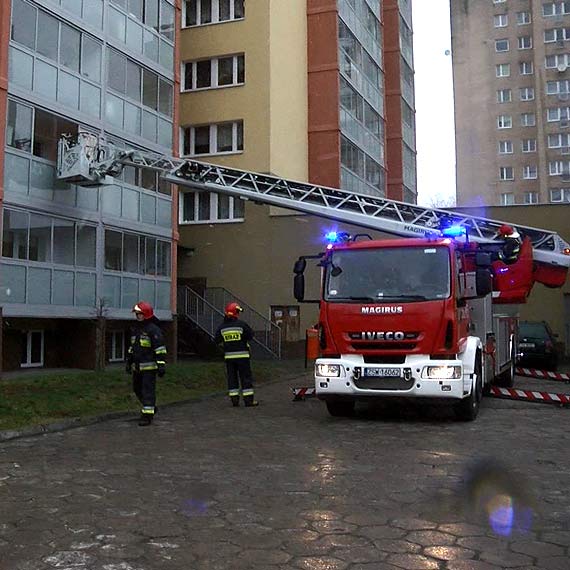 Akcja straakw na Matejki. Weszli do mieszkania