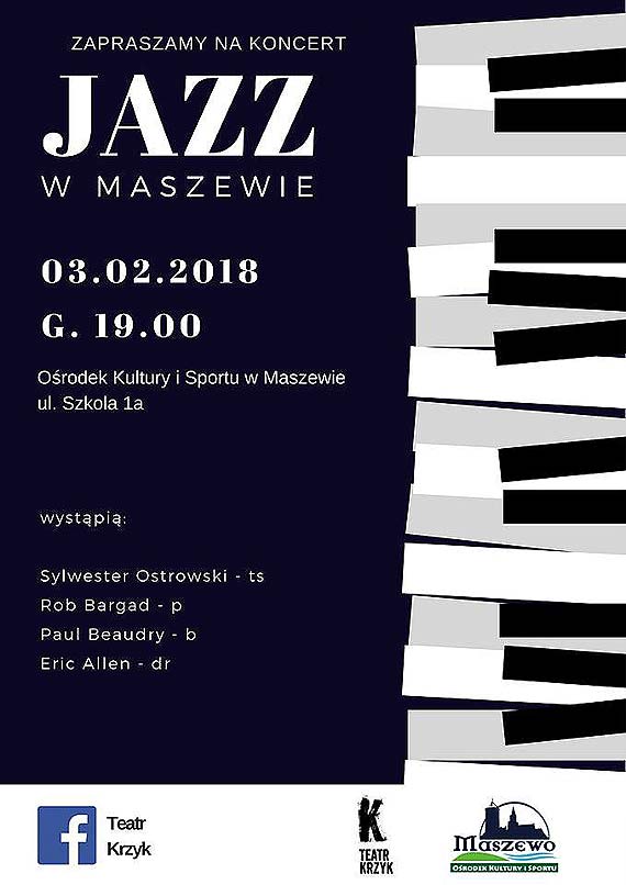 Koncert jazzowy w Maszewie