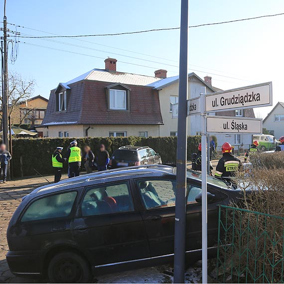 Feralne skrzyowanie ulicy lskiej z Grudzidzk. Doszo do kolejnego wypadku