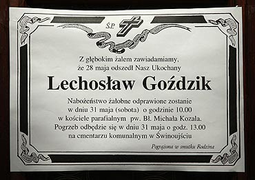 Pogrzeb Lechosawa Godzika